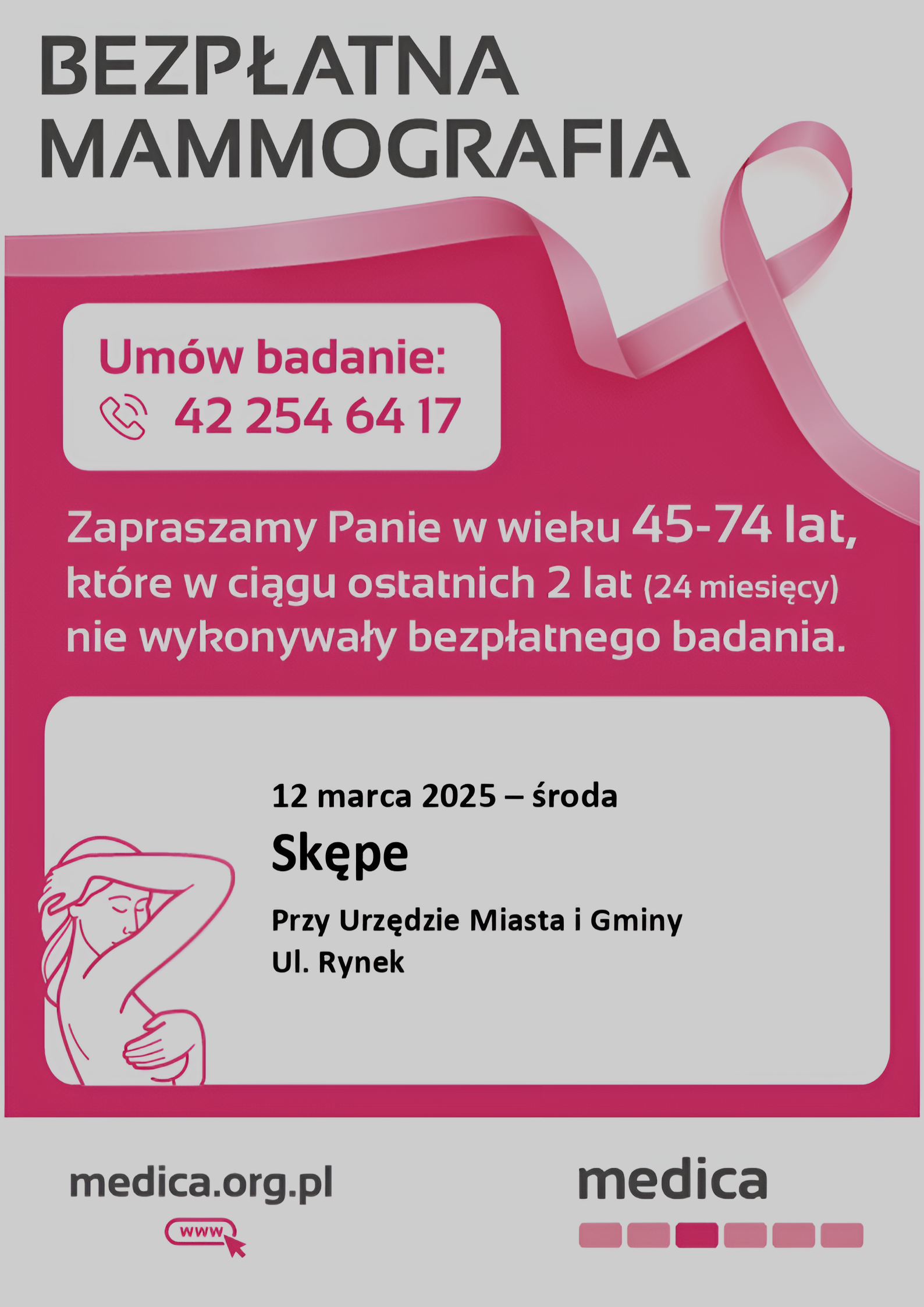 Badanie mamograficzne 2025 r.