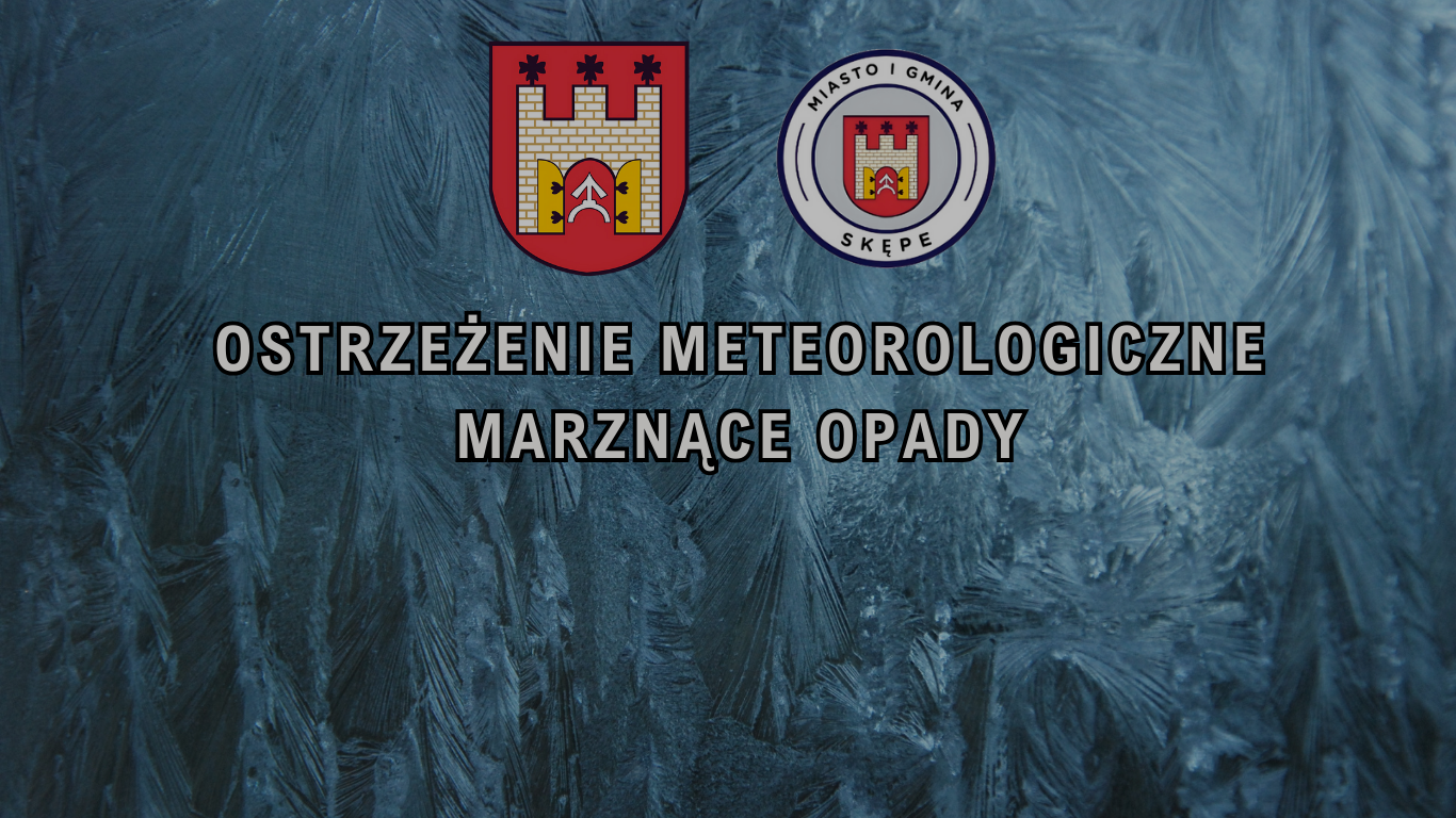 Ostrzeżenie meteorologiczne - marznące opady