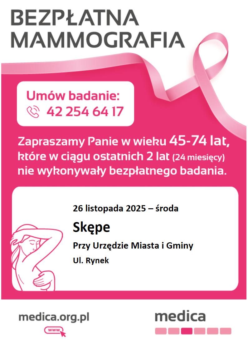 Bezpłatna mamografia