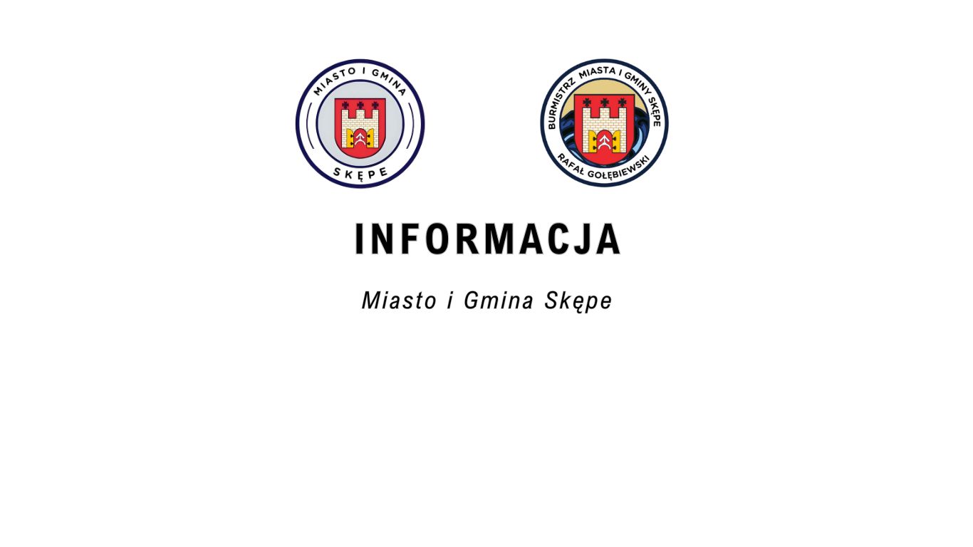 Informacja - ul. Sportowa